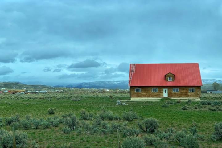 country house in the countryside