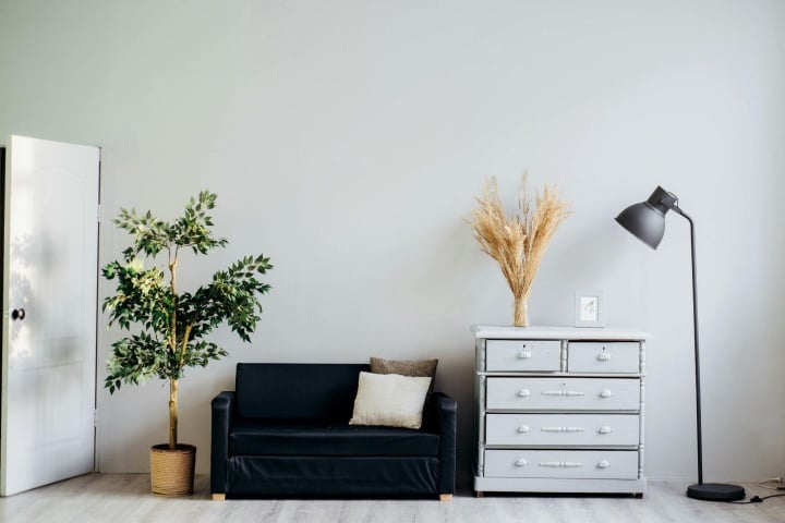 home with furniture