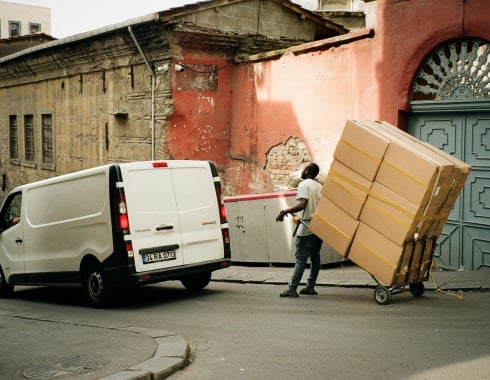 mover at work