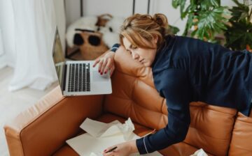 stressed woman