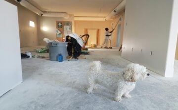 cleaning around hvac system