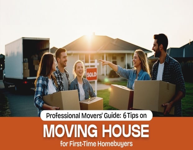 movers guide to moving a house for first time