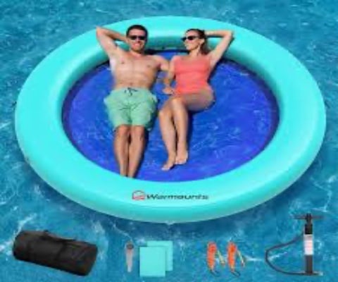inflatable water hammock