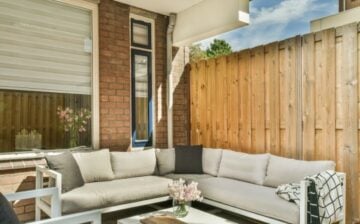 patio seating area